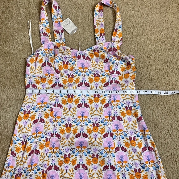 NWT Free People Sasha Mini Ivory Combo Size L - Picture 10 of 10